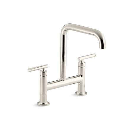 Kohler Purist Deck-Mount Bridge Faucet 7547-4-SN